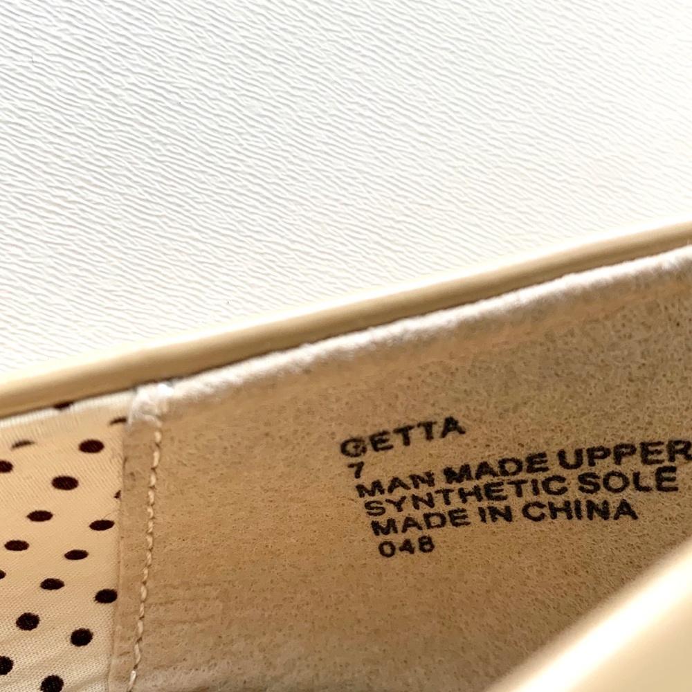 Madden Girl Getta Nude Patent Pumps Heels 7 - Picture 5 of 6